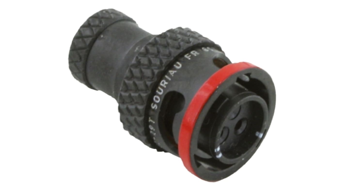 Souriau Sunbank by Eaton Circular Connector, 3 Contacts, Cable Mount, Plug, Female, IP67, 8STA Series