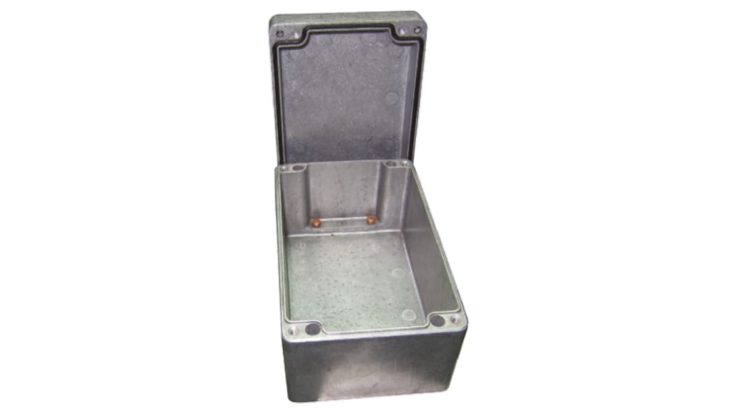 Caja RS PRO de Aluminio Presofundido Plateado, 175 x 80 x 57mm, IP66