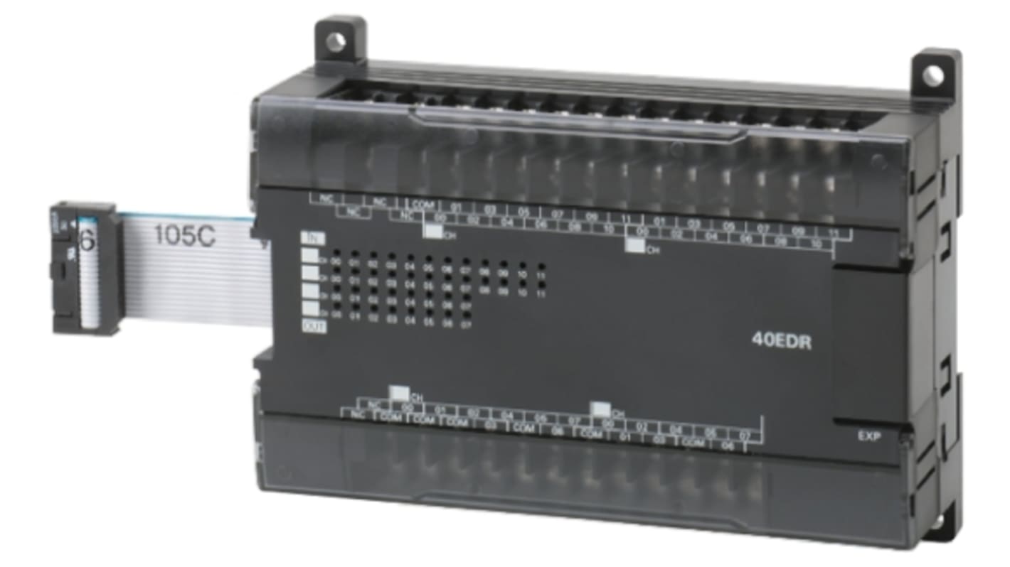 Omron SPS-E/A Modul für Omron Electronics SYSMAC CP1H/CP1L, 12 x DC Eingang / 8 x Transistor Ausgang 130 mA