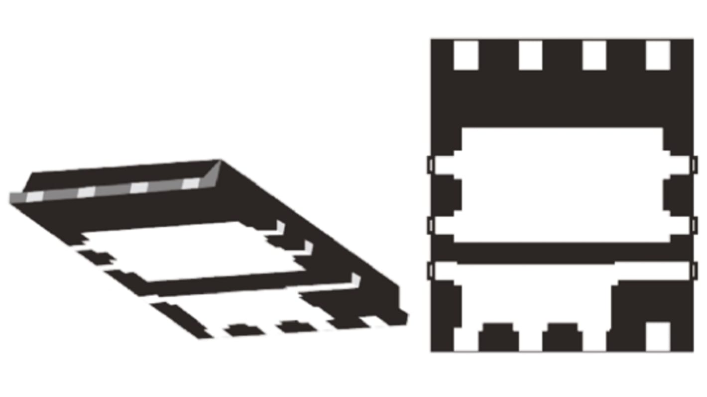 Dual N-Channel MOSFET, 15 A, 40 A, 25 V, 8-Pin WPAK-D2 Renesas RJK0215DPA-00#J53