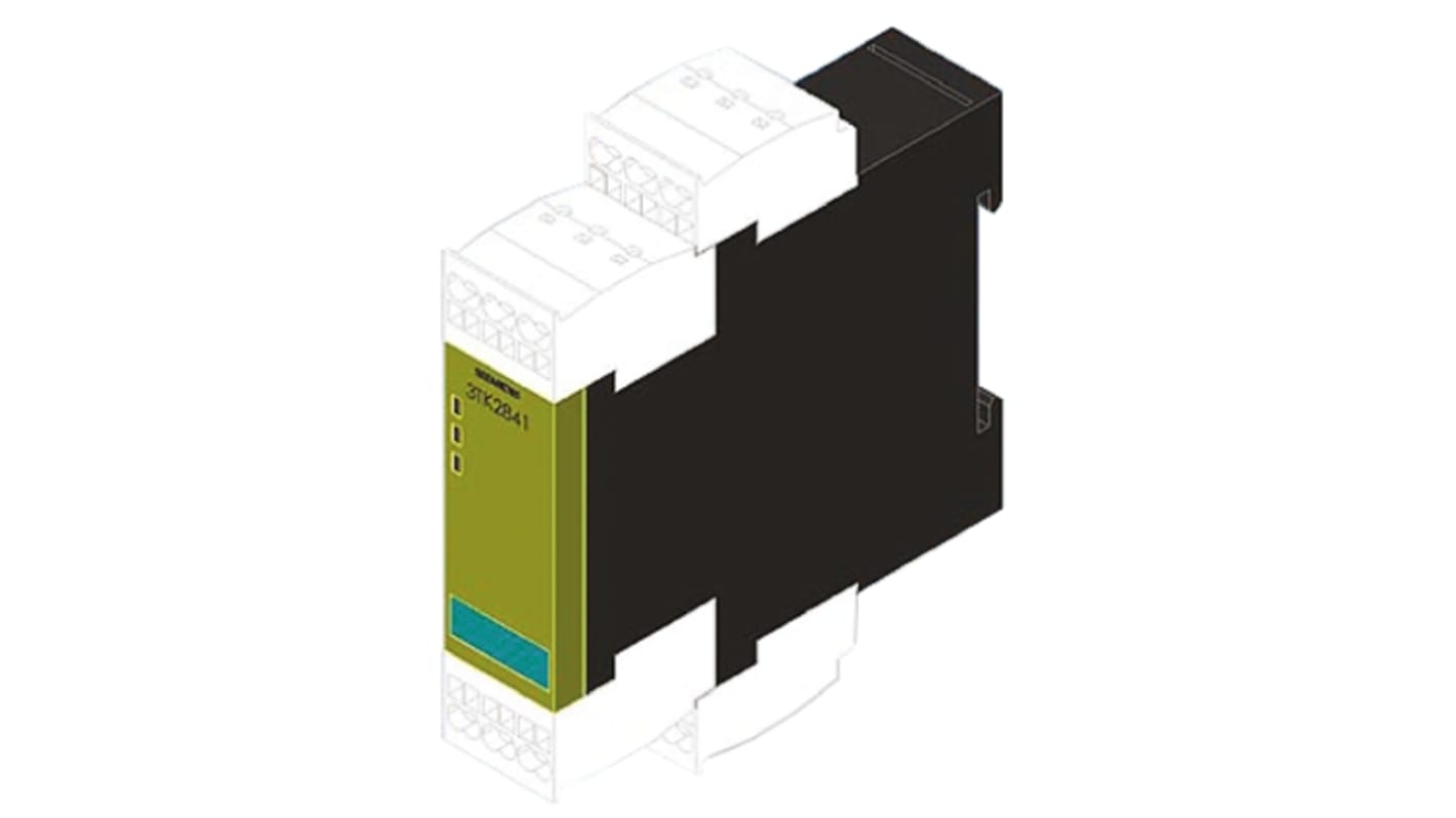 Siemens 3TK28 Sicherheitsrelais, 230V ac, 1, 2-Kanal, 2 Sicherheitskontakte Drehzahl-/Stillstandsüberwachung