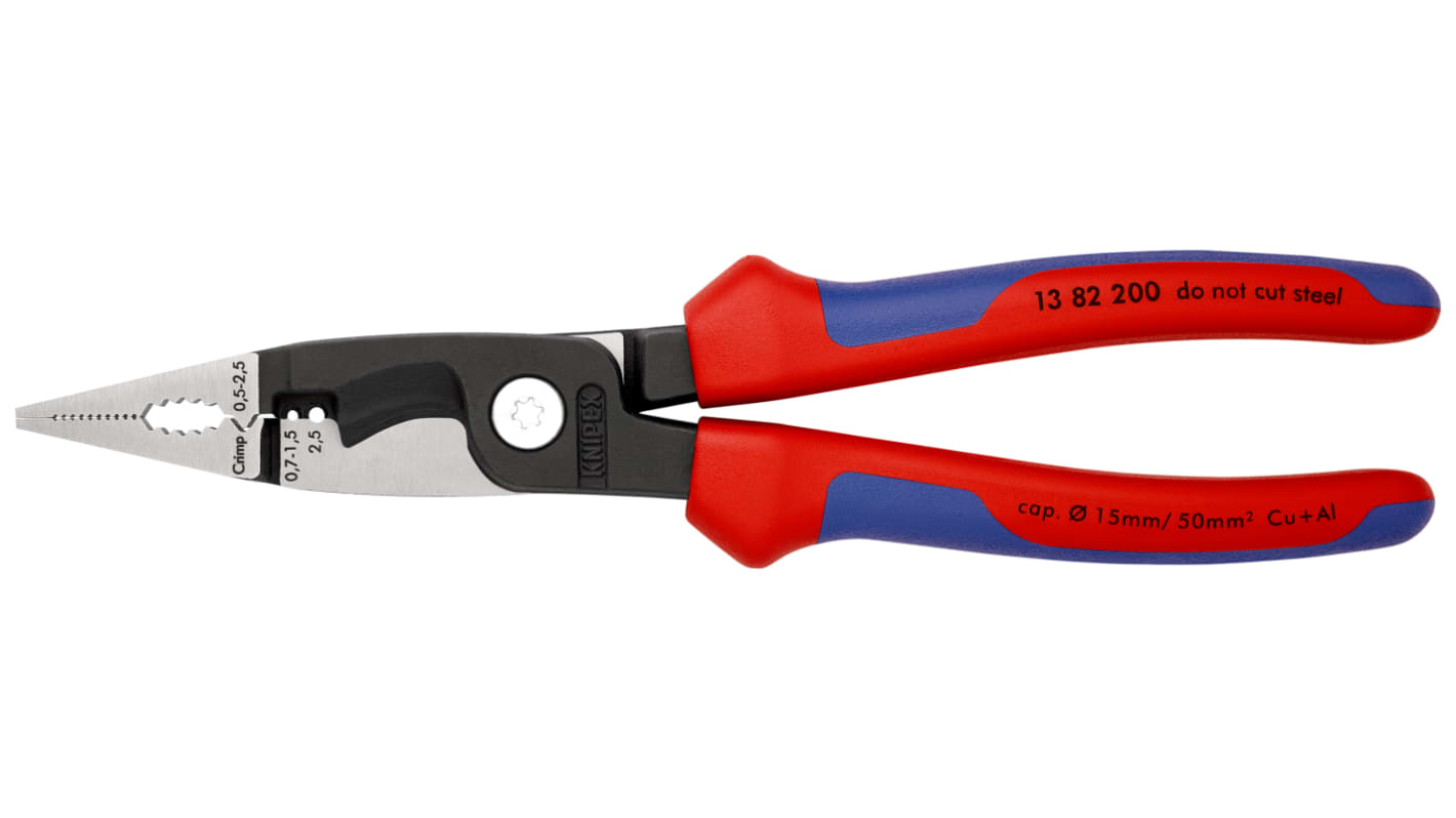 Pince universelle Knipex, L. (hors tout) 200 mm, 1 pièce(s)