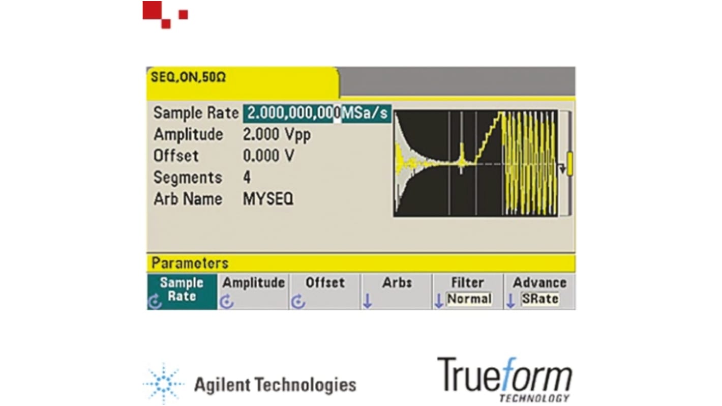 335ARB2U Keysight Arbitary Waveform Capability for 2 Channel Models