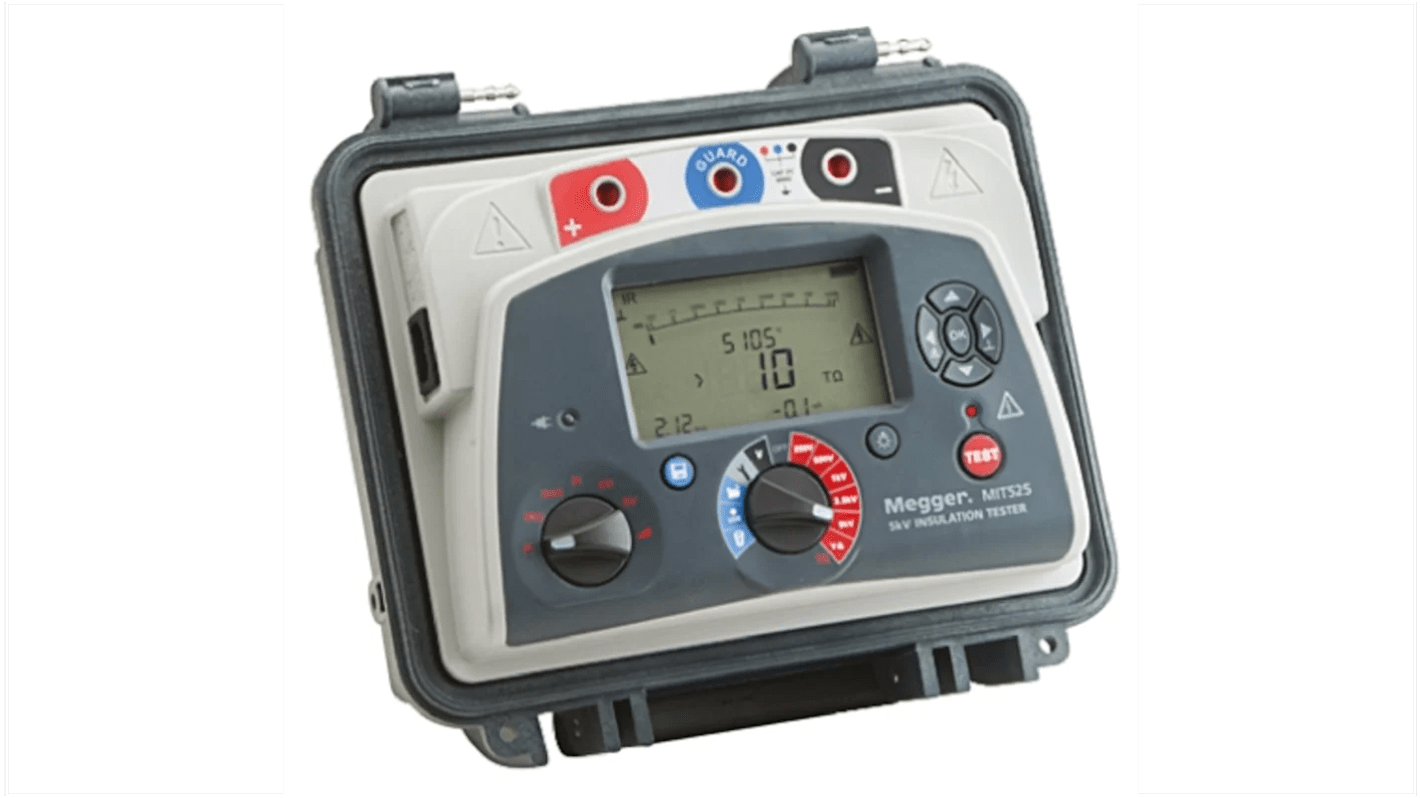 Tester d'isolamento Megger MIT525, 250V → 5000V