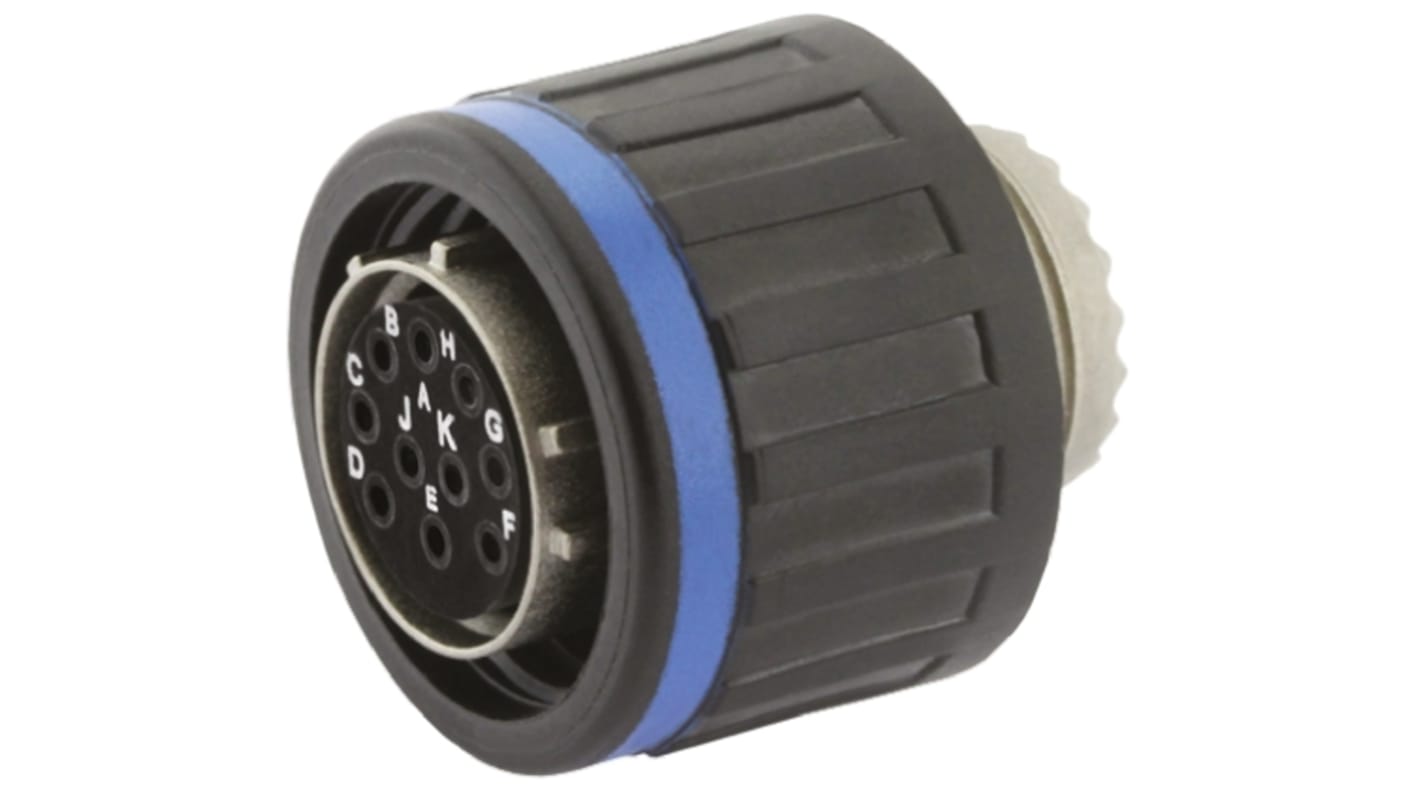 EN3645M6CN98FN Connecteur cylindrique Mâle, 10 Contacts, Femelle