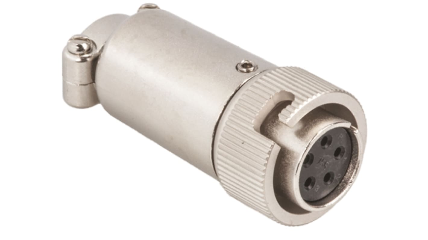 Hirose Circular Connector, 7 Contacts, Cable Mount, Miniature Connector, Plug, Female, RM Series