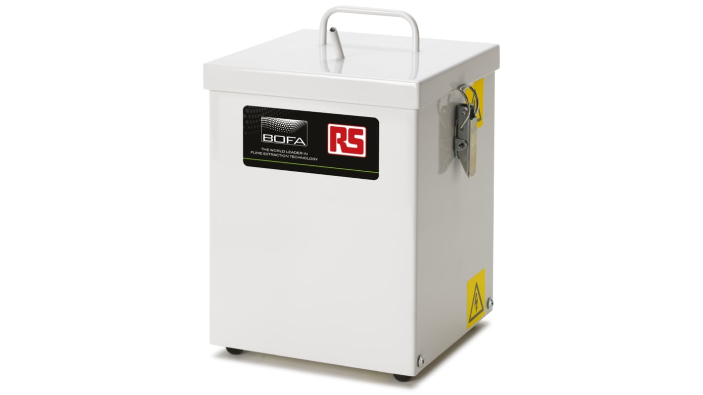 RS PRO T1, 230V ac Solder Fume Extractor, HEPA H13, 40W, Type C