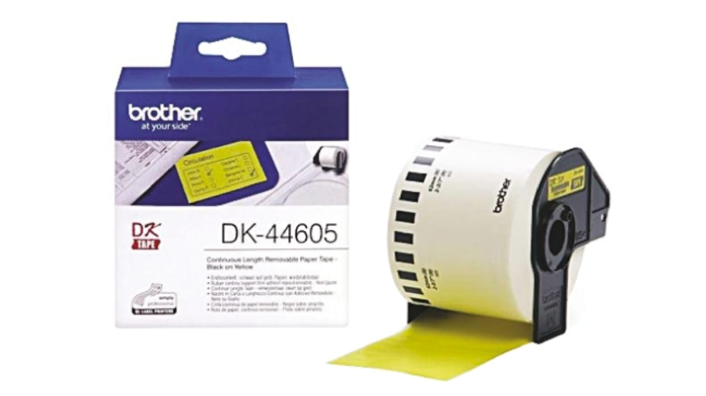 Brother Etikette auf Rolle x 62mm für QL 1060 N, QL 1100, QL 1100 Series, QL 1110 NWB, QL 500, QL 500 A, QL 500 BW, QL