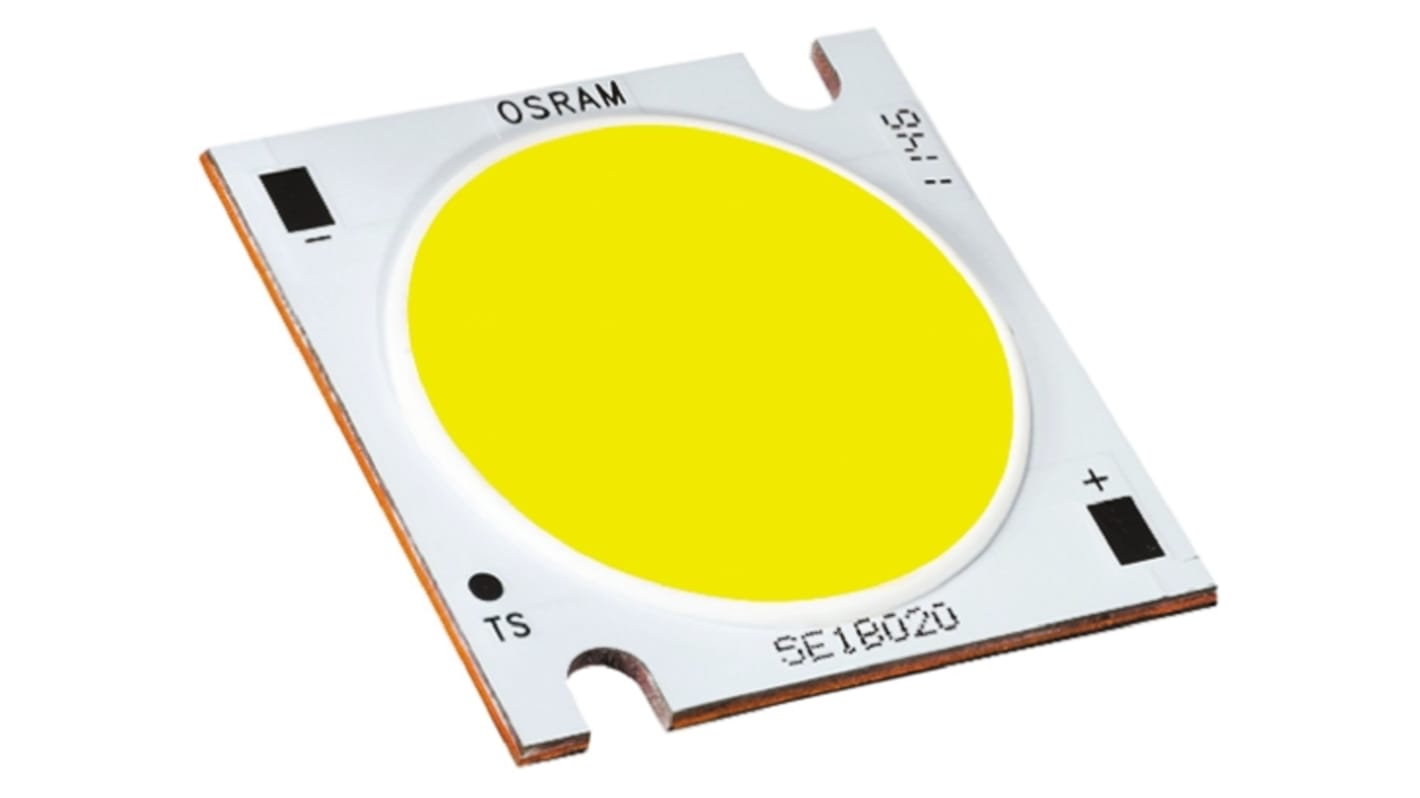 OSRAM Opto Semiconductors SOLERIQ E 30 CoB-LED, 44 V, 5700K, Weiß, 30.15 x 30 x 1.25mm, 120 °