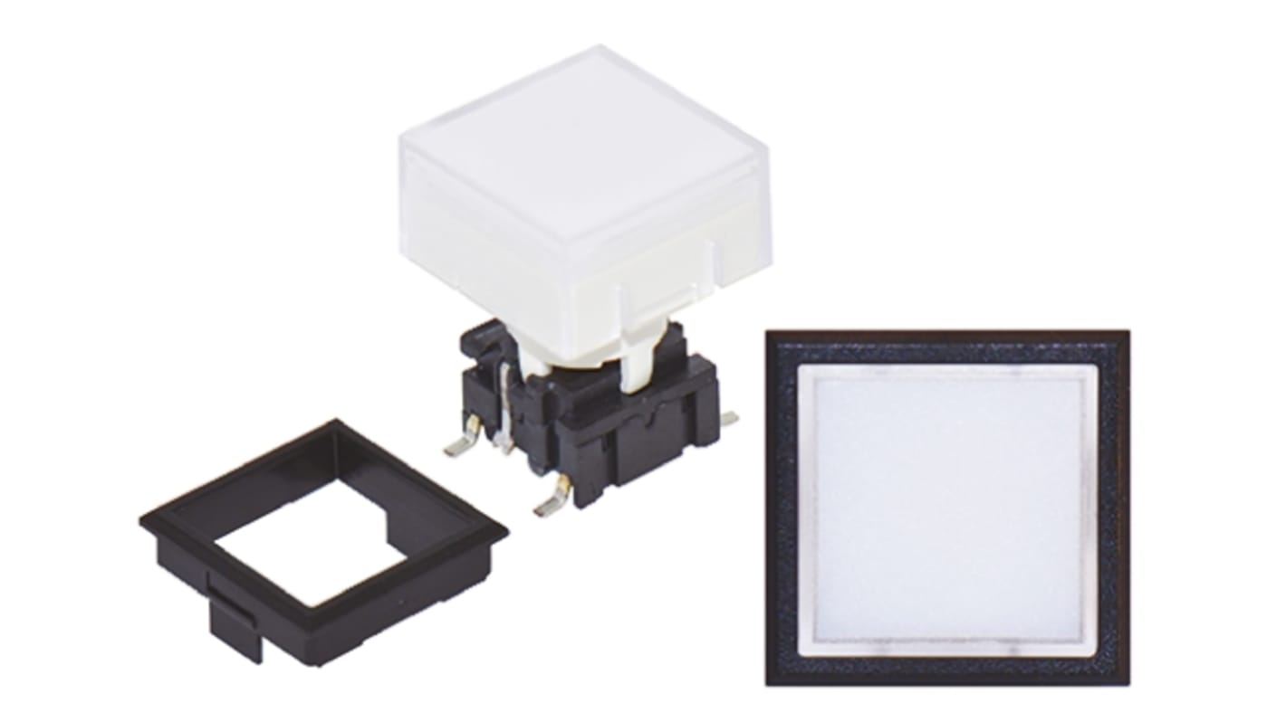 MEC Transparent Tactile Switch Cap for 5G Series, 1KS1116-2K09