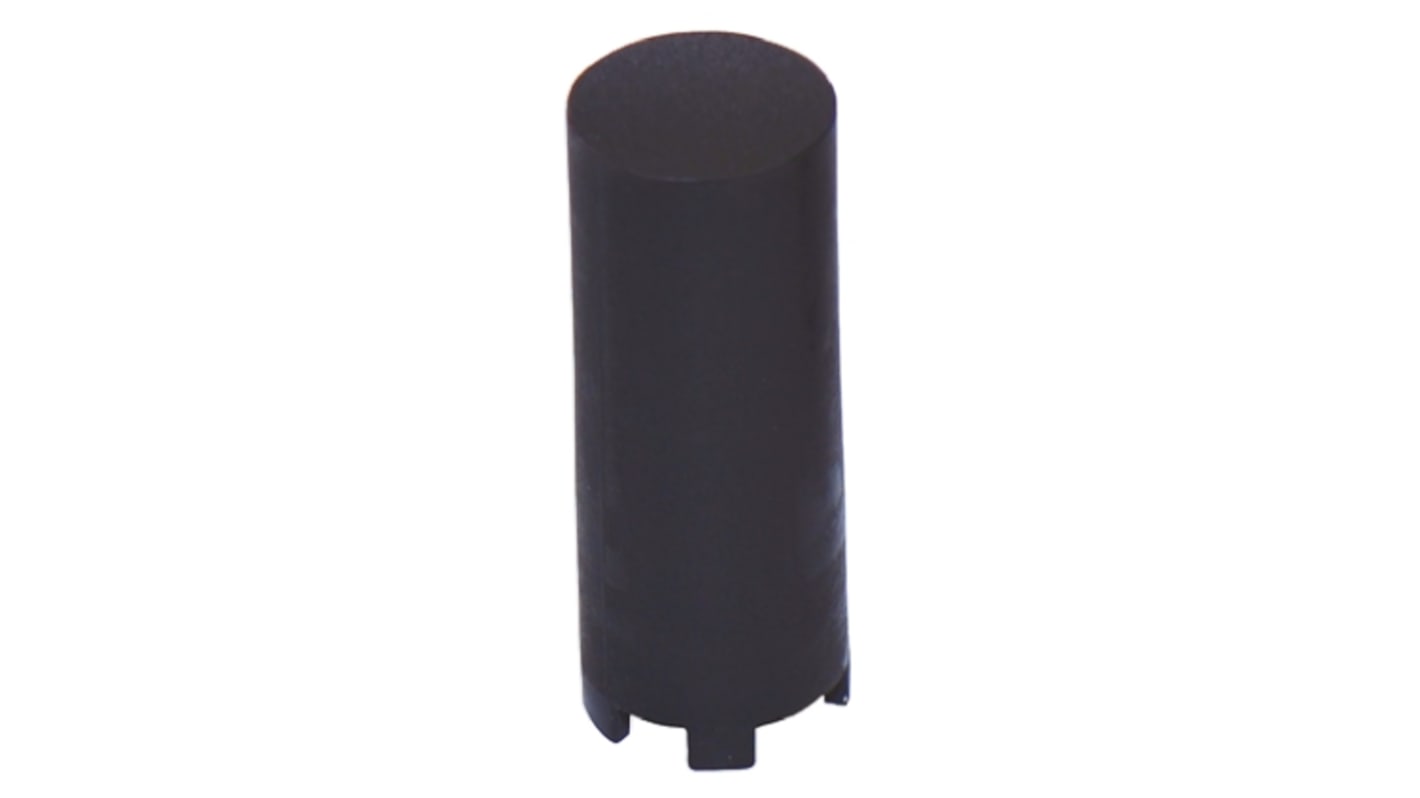 MEC Black Tactile Switch Cap for 5E Series, 5G Series, 1SS09-22.5