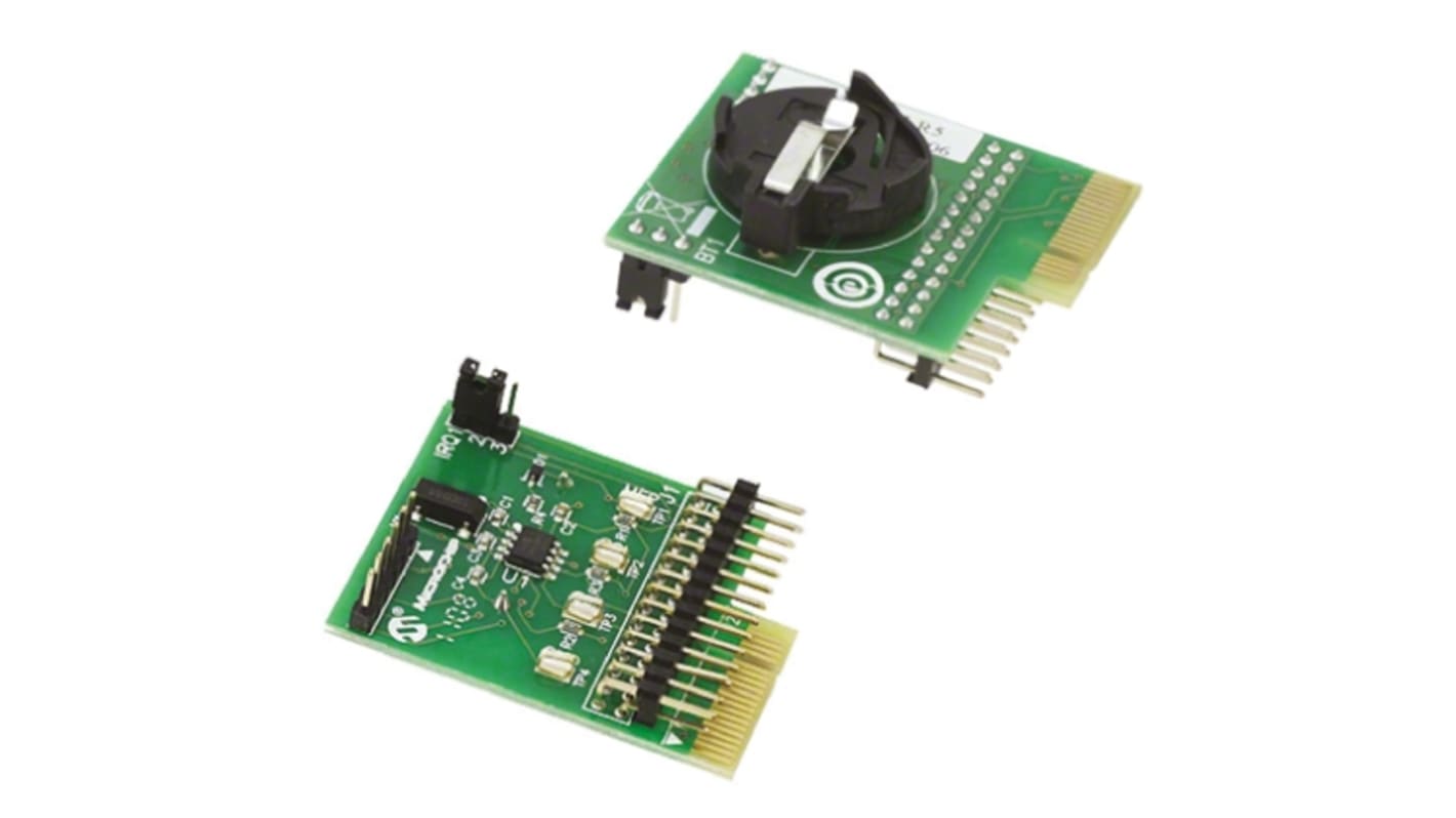 Microchip Kiértékelőkártya, AC164140, Fejlesztőpanel MCP79410 RTCC PICtail Plus