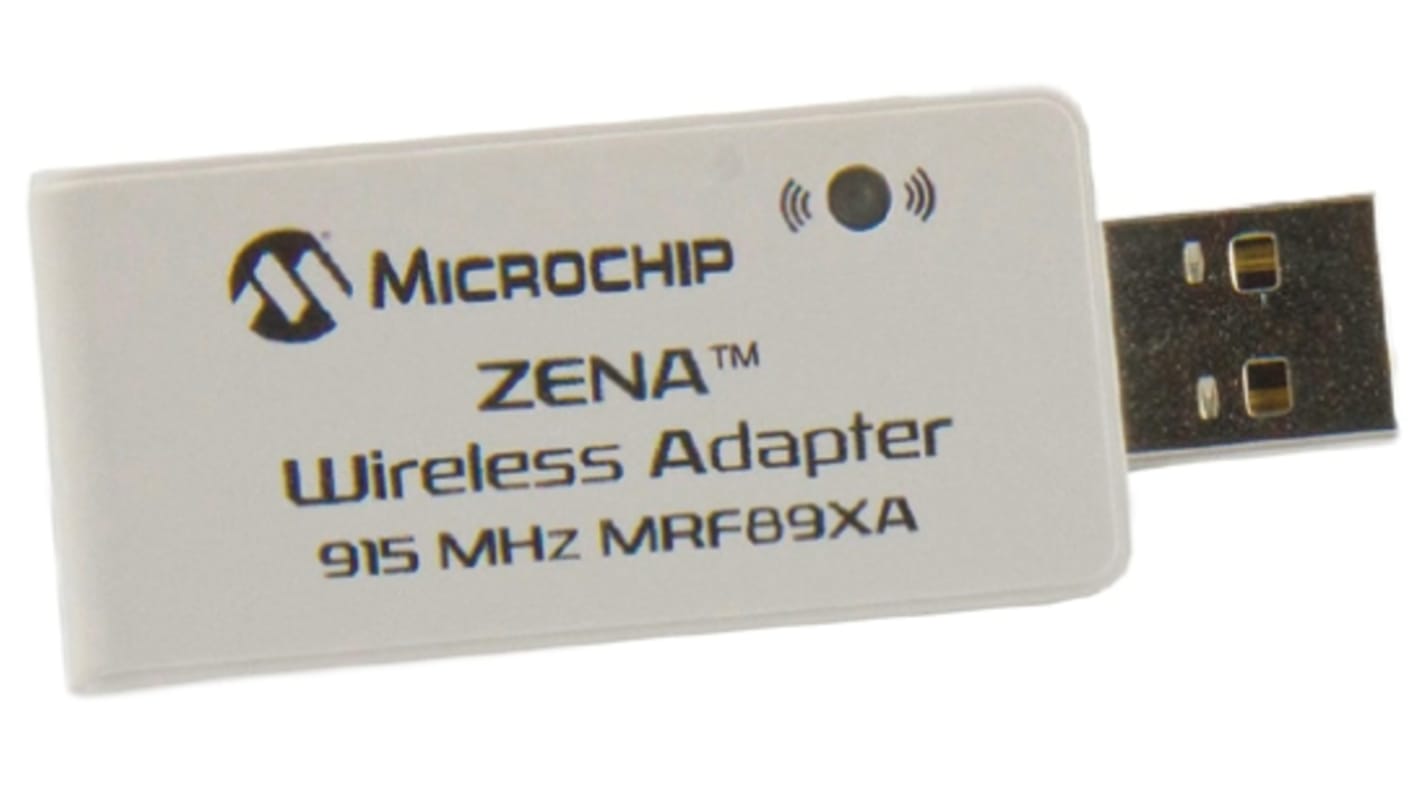 Adaptador Transceptor RF Microchip AC182015-3, frecuencia 915MHZ