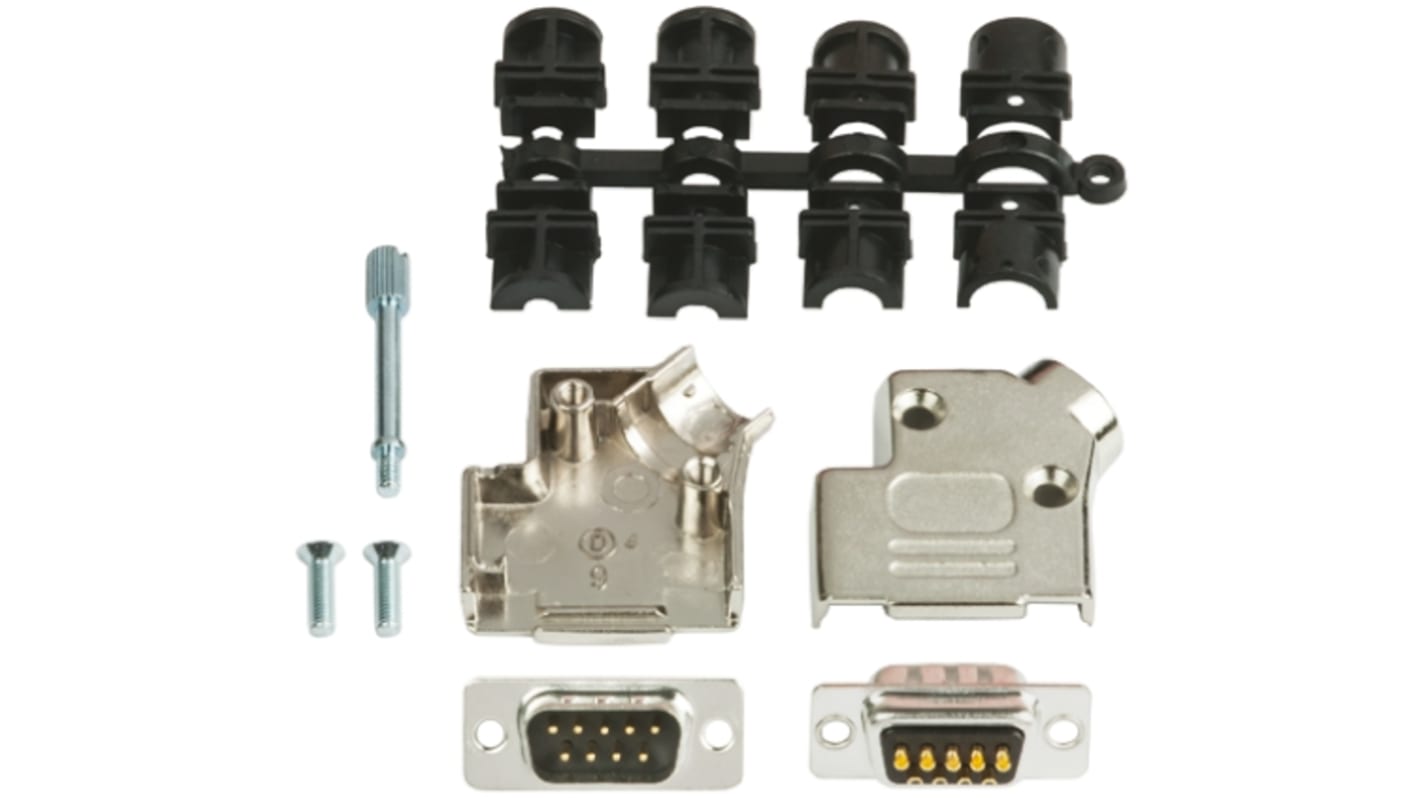 MH Connectors D-sub csatlakozó D45ZK sorozat, Egyenes, Forrasztás lezárású