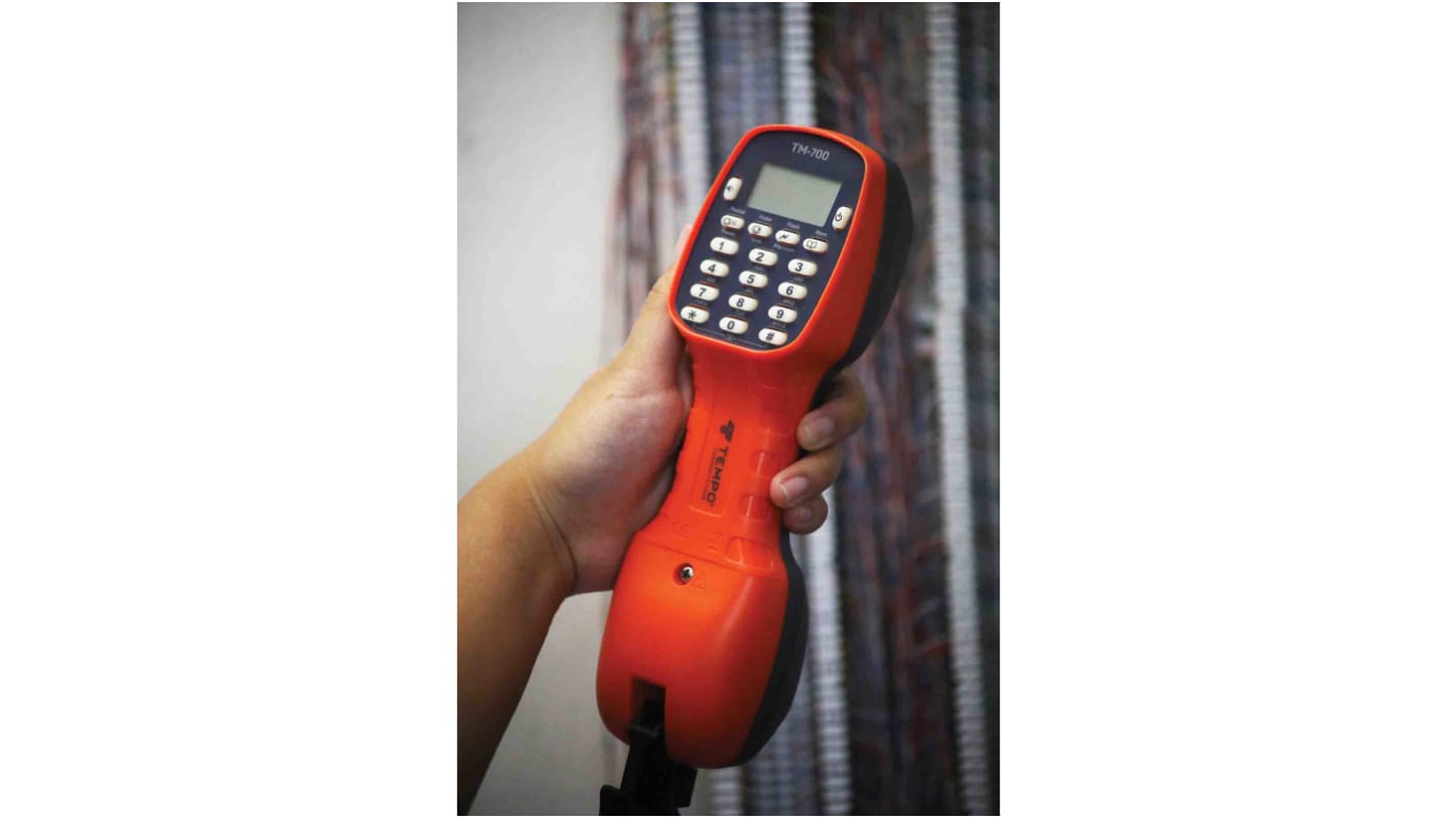 Tester telefonní linky, číslo modelu: TM-700UK, Zástrčka BT, typ baterie: 2 x AA, Baterie, délka: 235mm, 235 x 64 x 83mm