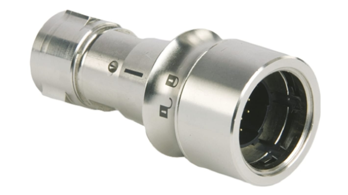 Bulgin Circular Connector, 16 Contacts, Cable Mount, Plug, Male, IP66, IP68, IP69K, Buccaneer 6000 Series