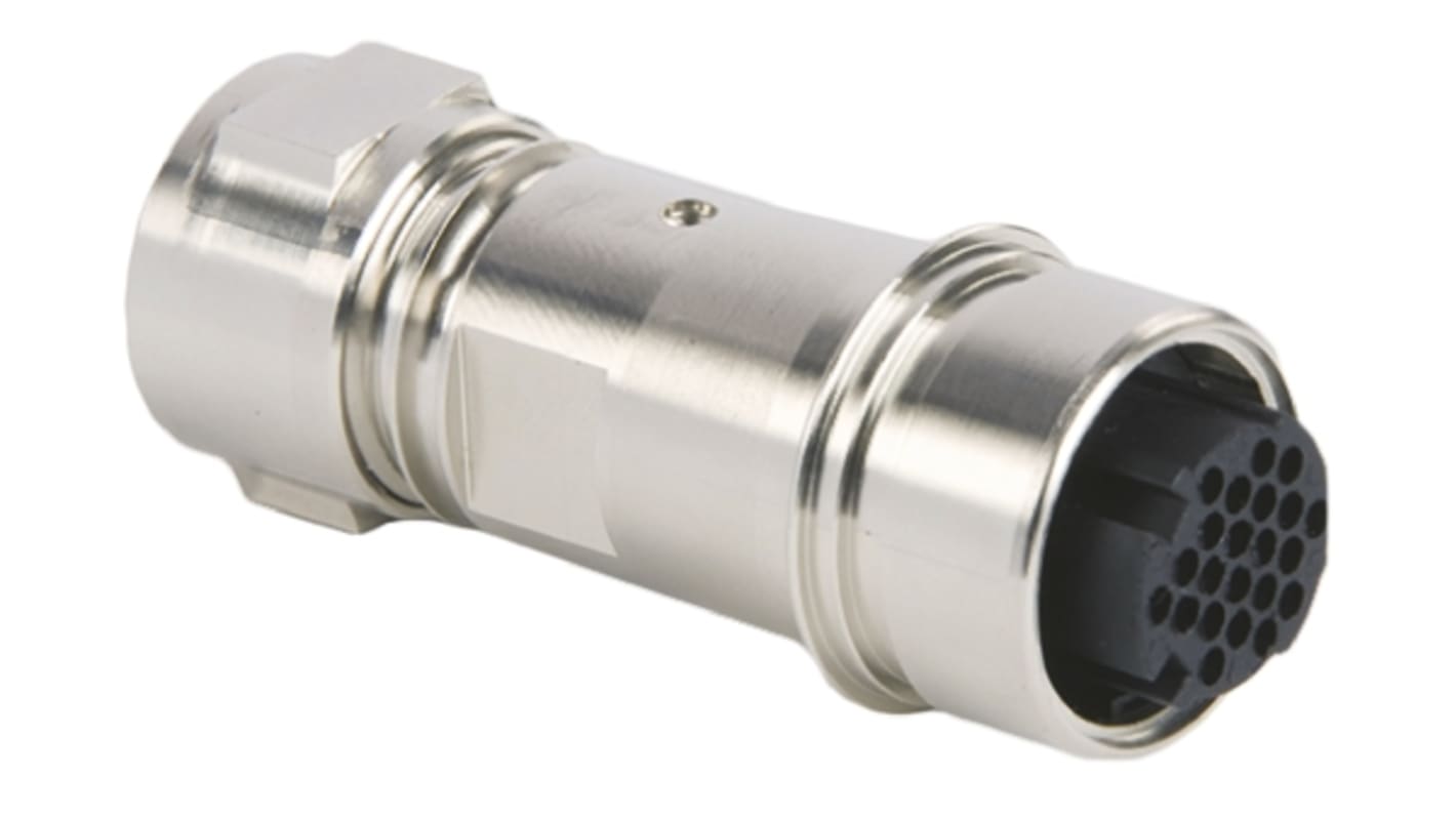 Bulgin Circular Connector, 22 Contacts, Cable Mount, Socket, Female, IP66, IP68, IP69K, Buccaneer 6000 Series