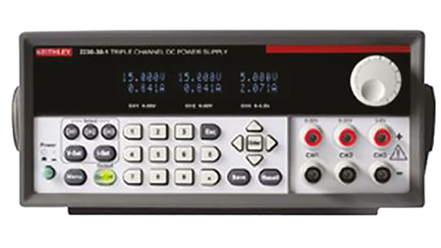 Keithley 3-Kanal Digital Labornetzgerät 120W, 30V / 0 → 1.5A, DKD/DAkkS-kalibriert