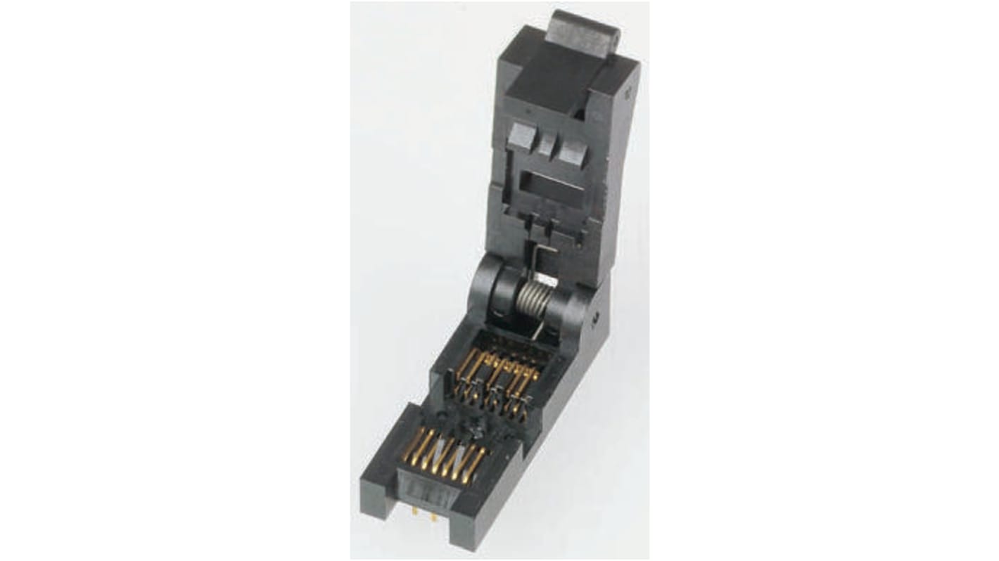 Conectores hembra de prueba 3M 224-7397-55-1902, 1.27mm, 24 contactos, Hembra, Orificio Pasante, SOIC