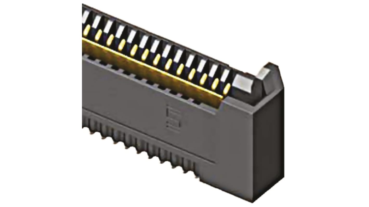 Conector hembra 0,8mm un extremo 26+26