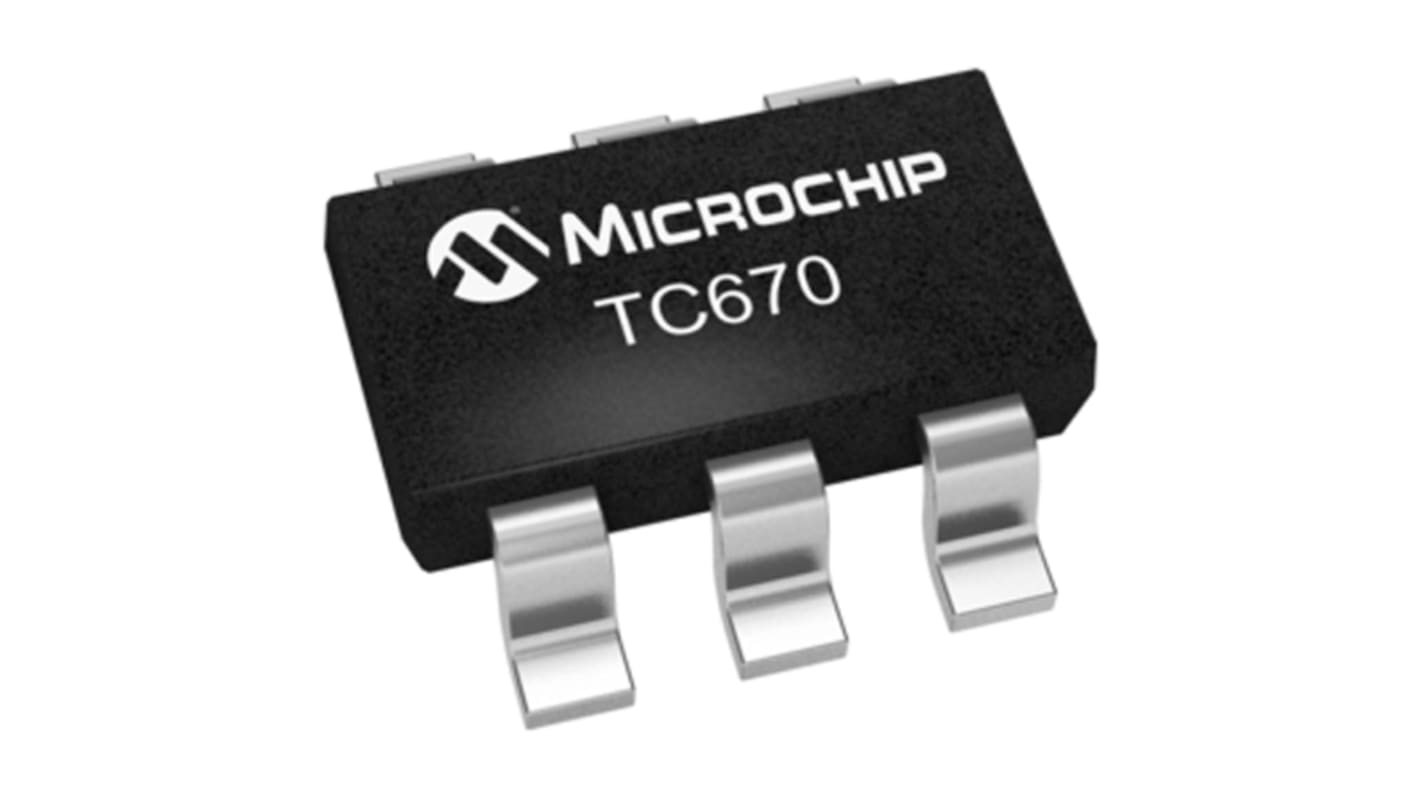 Microchip モータドライバIC, 6-Pin SOT-23 BLDC