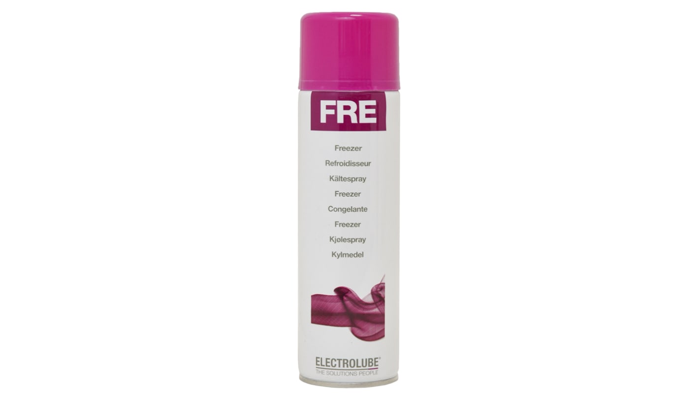 Spray congelante Electrolube da 400 ml, per Prodotti delicati, aree inaccessibili