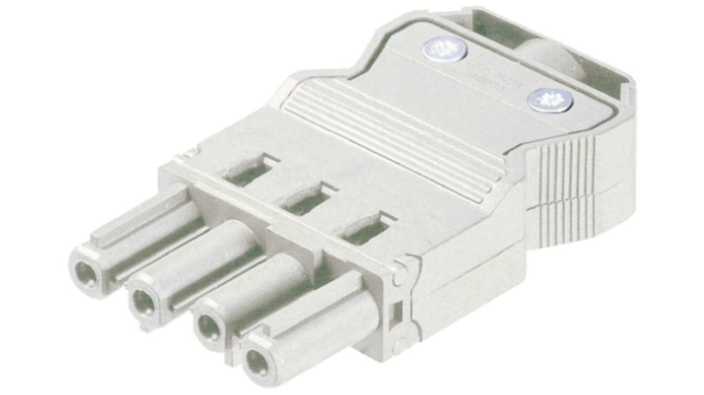 92.943.3053.0 | Wieland GST18i4 Series Connector, 4-Pole, Female, Cable ...