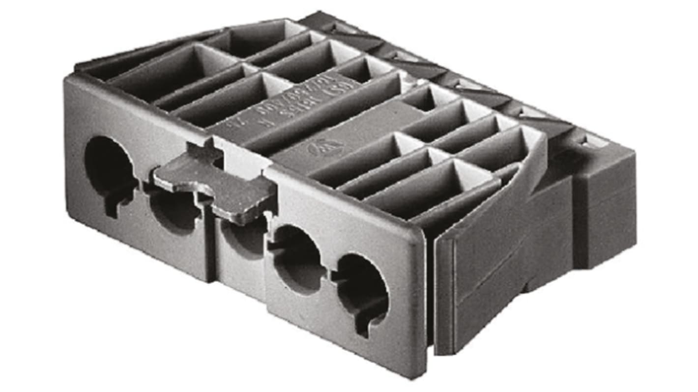 Wieland GST18i5 Series Connector, 5-Pole, Male, Panel Mount, 20A, IP40