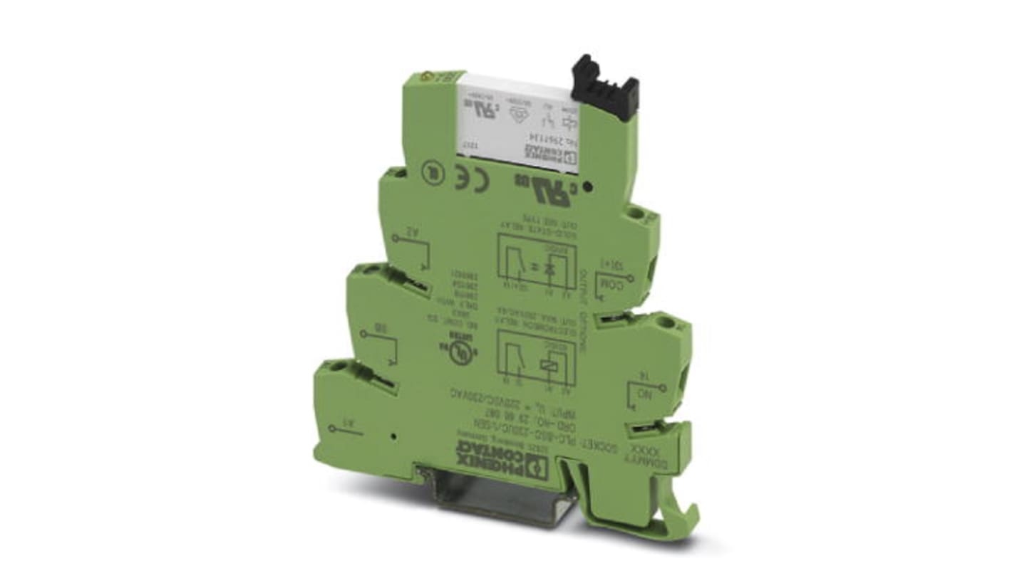 Phoenix Contact PLC-RSC-230UC/1AU/SEN Interface Relais 230V ac/dc, 1-poliger Schließer DIN-Schienen