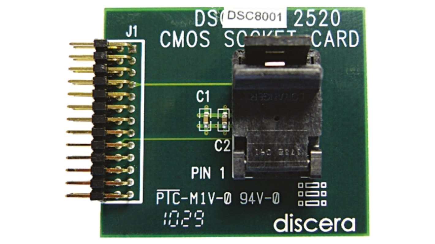 Micrel Chip-Programmieradapter, DISCERA Timeflash Socket-D Adapter Steckschlüsseladapter, für MEMS Oszillator Serie DSC8