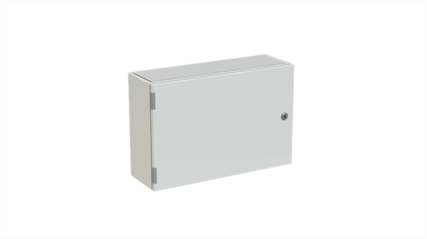 Caja de pared ABB SR2 Monobloc de Acero Gris, con placa de montaje, 300 x 400 x 150mm, IP65