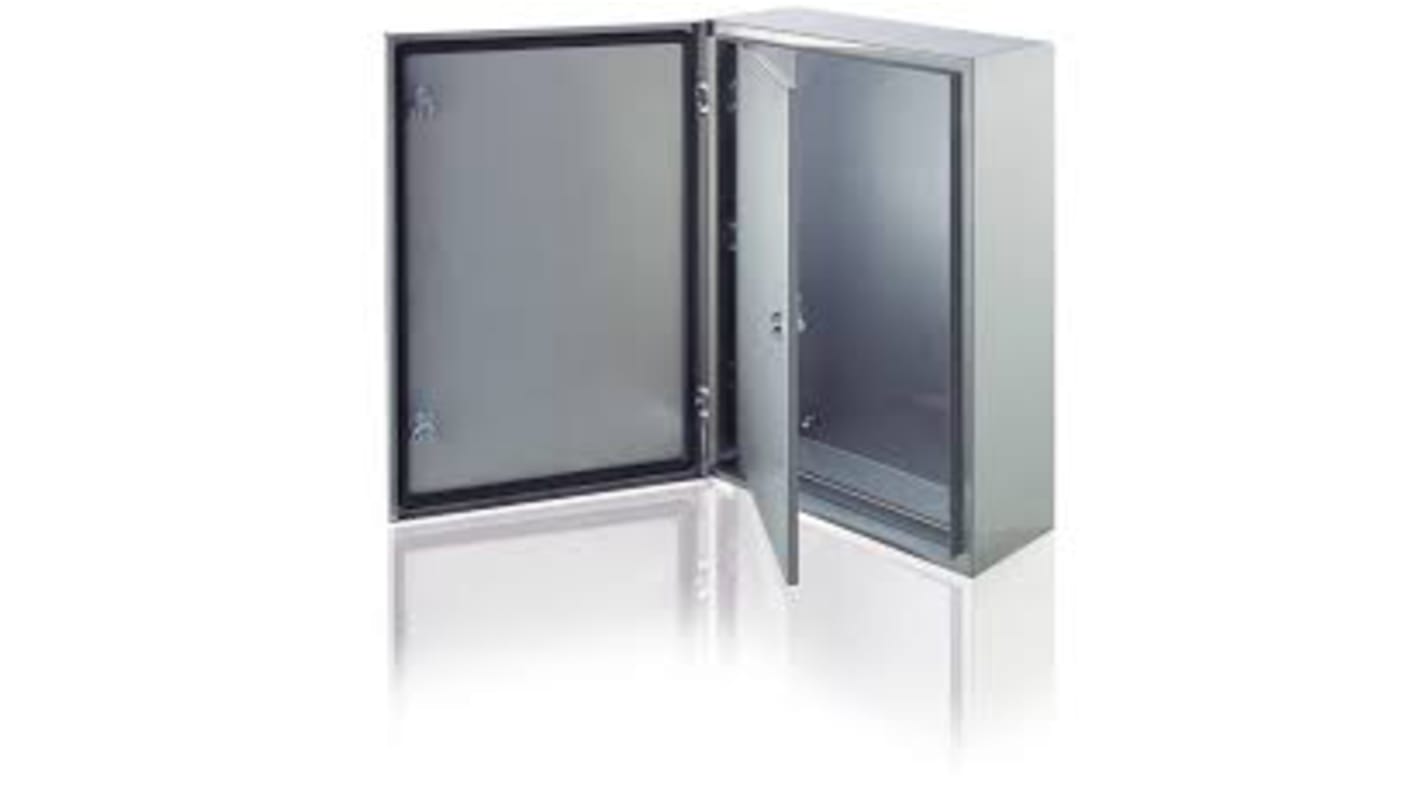 Caja de pared ABB SR2 Monobloc de Acero Gris, con placa de montaje, 800 x 600 x 250mm, IP65