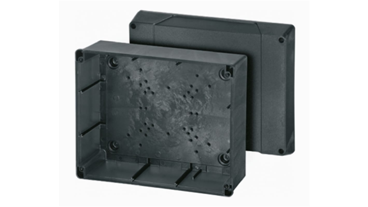 HENSEL DK Series Black Thermoplastic Junction Box, 210 x 260 x 117mm