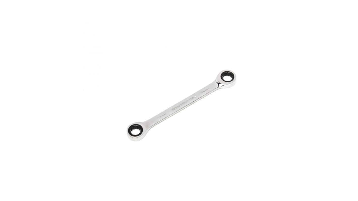 GearWrench Ratchet Spanner, 12mm, Metric, Double Ended, 170 mm Overall