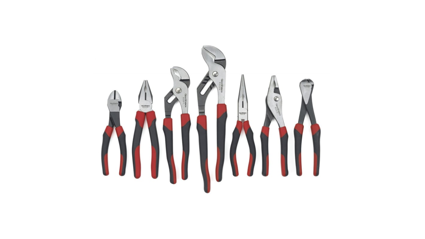 GearWrench 7-Piece Plier Set, 250 mm Overall