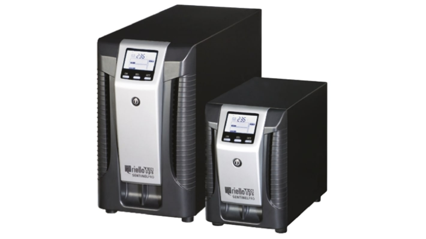 Riello 220V ac Input Stand Alone Uninterruptible Power Supply, 3000VA (2.4kW), Sentinal Pro