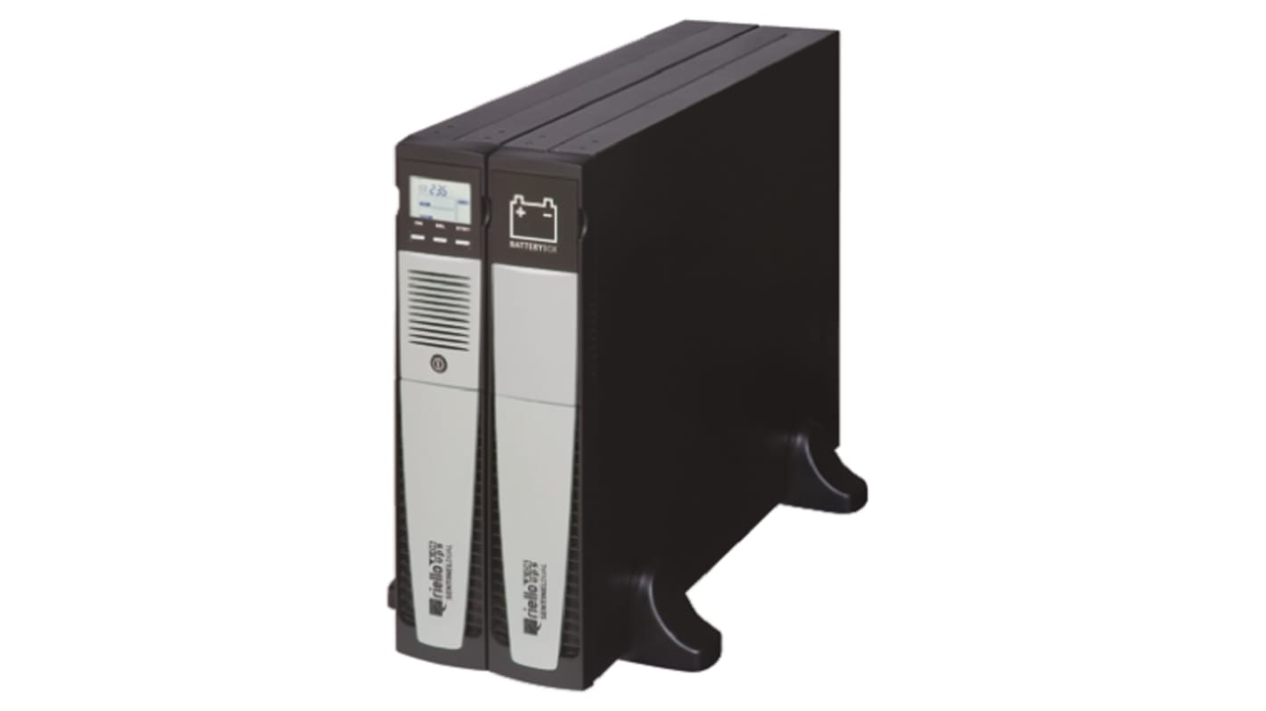 Riello 220V ac Input Rack Mount, Stand Alone Uninterruptible Power Supply, 2200VA (1.98kW), Sentinel Dual