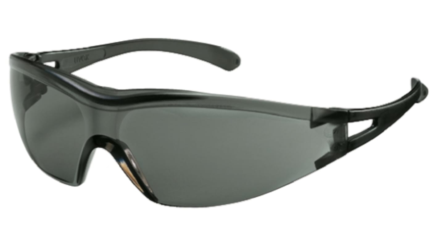 Uvex 9170 Safety Glasses, Grey Polycarbonate Lens, Vented