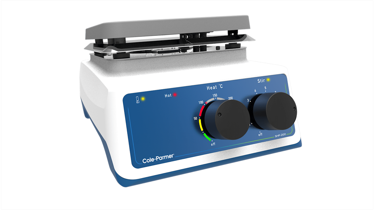 Miscelatore riscaldante Stuart US152 in alluminio/lega di silicio, 15L