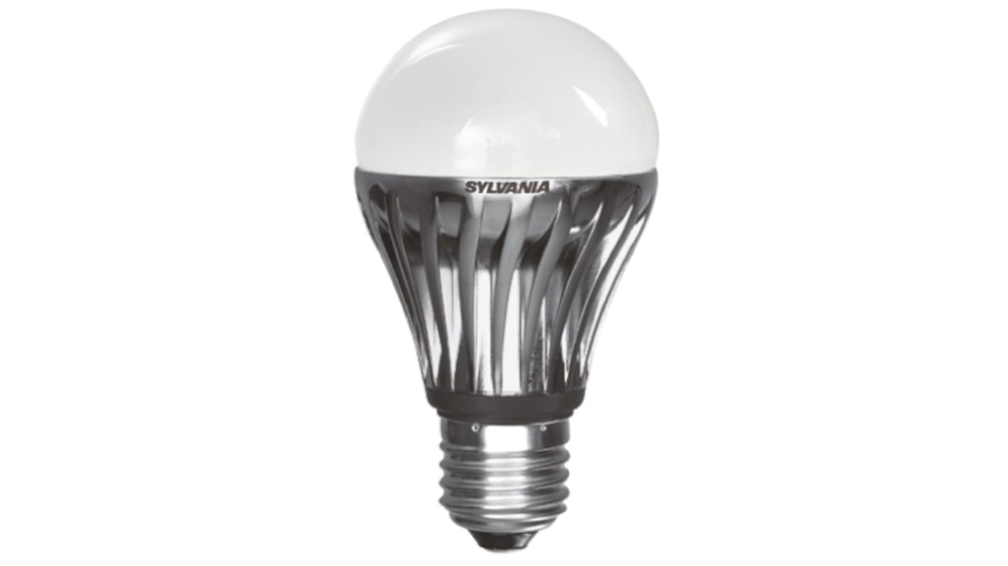 Sylvania, LED-Lampe, Kolbenform, 10,5 W / 230V, 806 lm, E27 Sockel warmweiß
