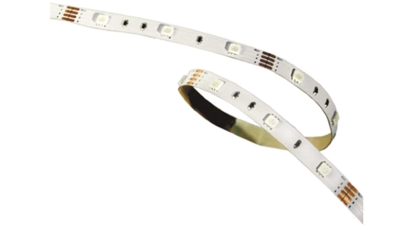 JKL Components 12V RGB LED Strip Light, 5m Length