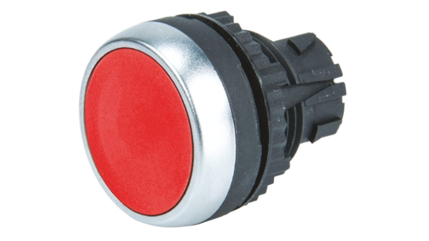 Cabezal de pulsador BACO serie BACO, Ø 22mm, de color Rojo, Retorno por Resorte, IP66