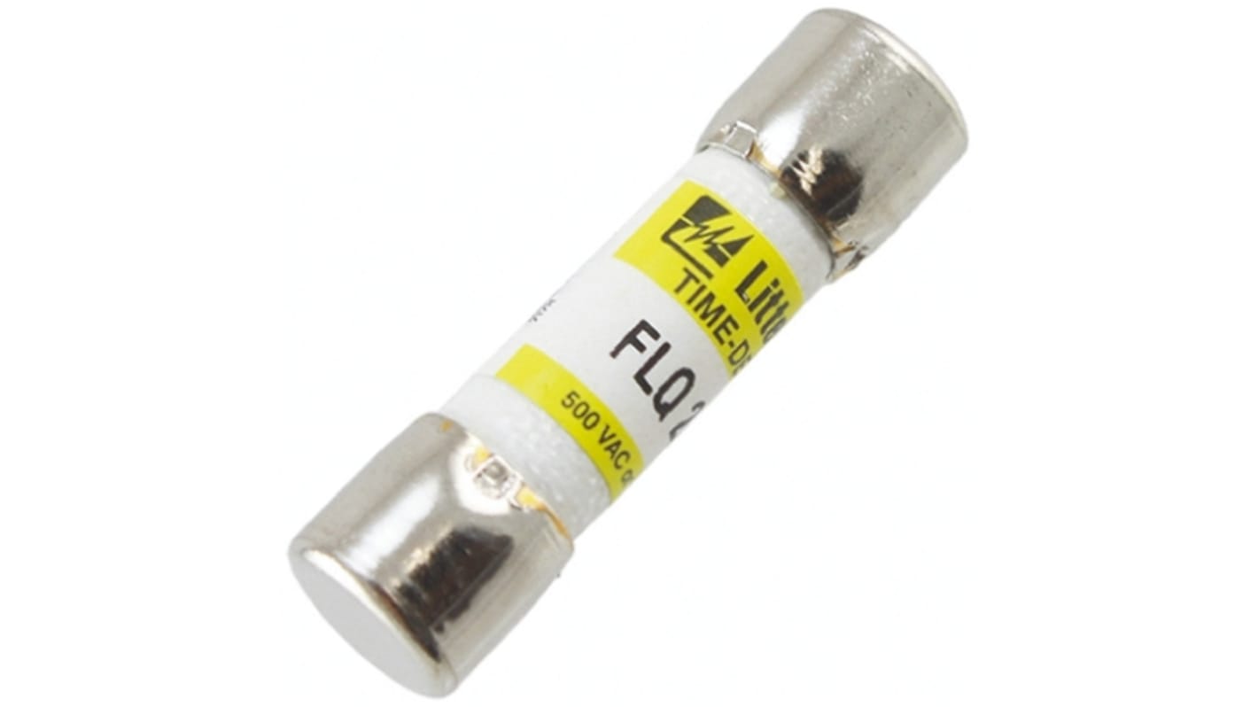 Littelfuse FLQ Feinsicherung T / 1A 10 x 38mm 300 V dc, 500V ac Melamin