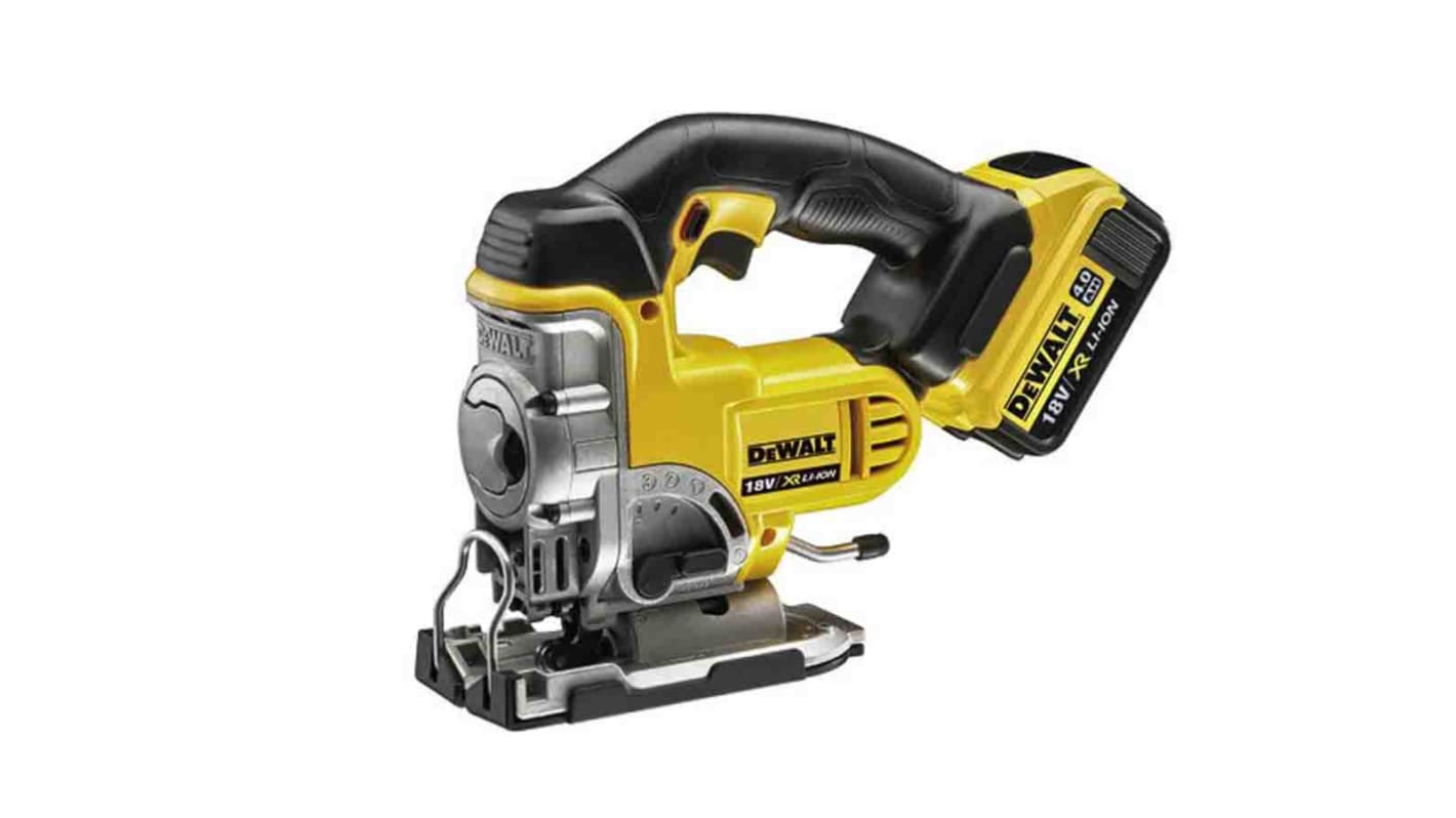 Sierra de calar DeWALT DCS331M2 a batería Li-Ion, 3000rpm, enchufe inglés