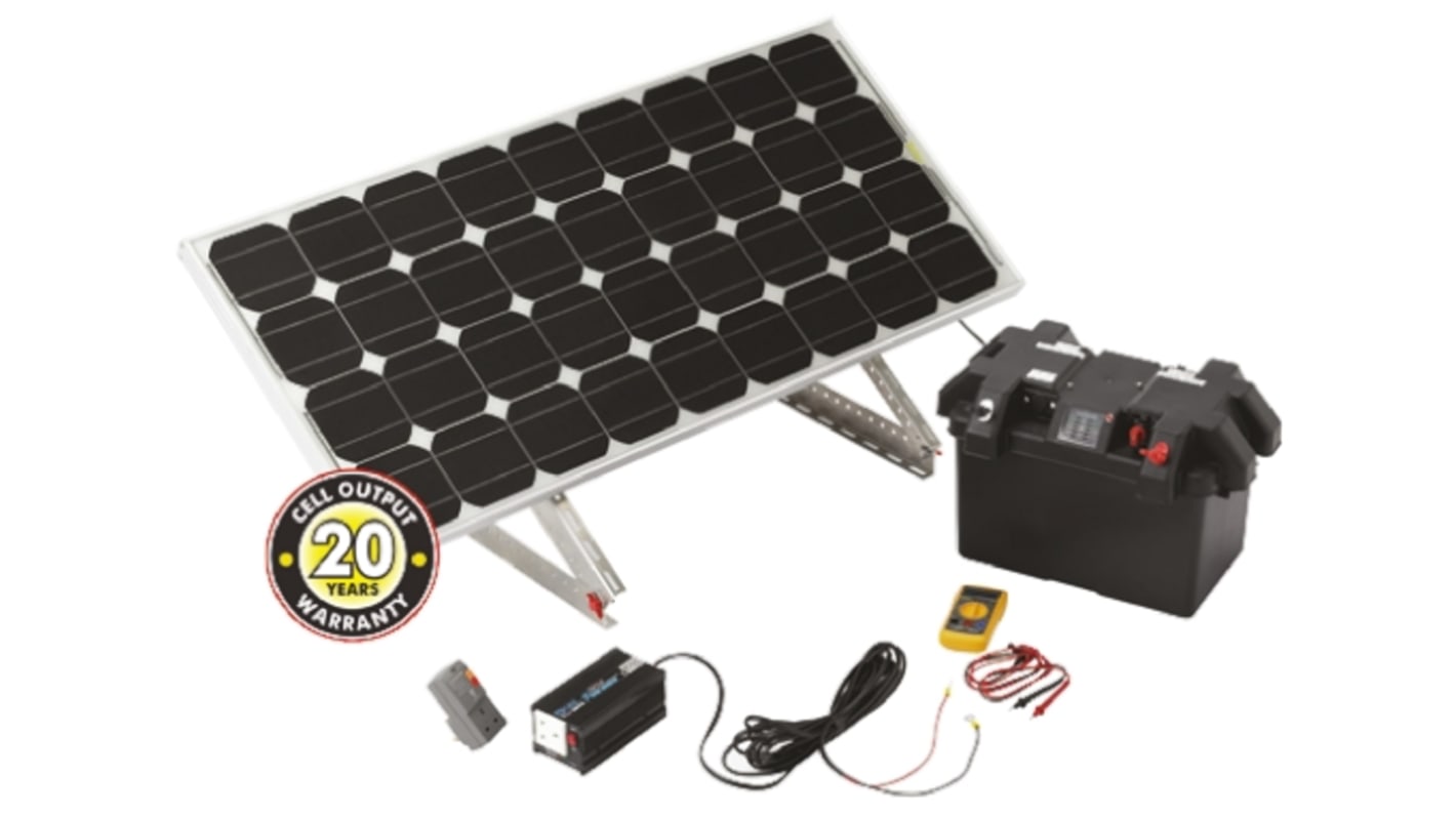 Panneau solaire photovoltaïque Solar Technology, puissance 80W