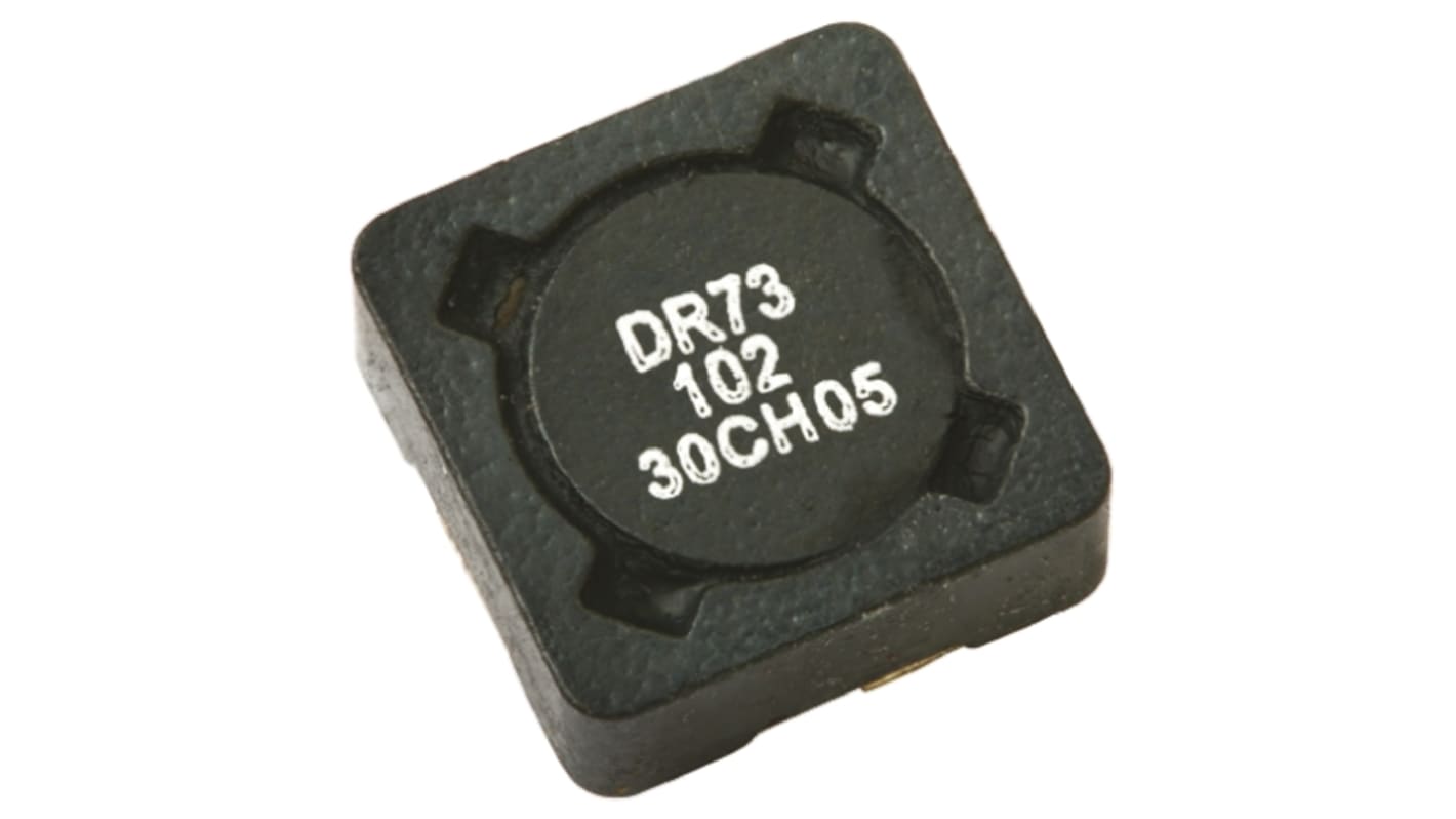 Eaton, , 73 Shielded Wire-wound SMD Inductor with a Ferrite Core, 33 μH ±20% Wire-Wound 1.35A Idc