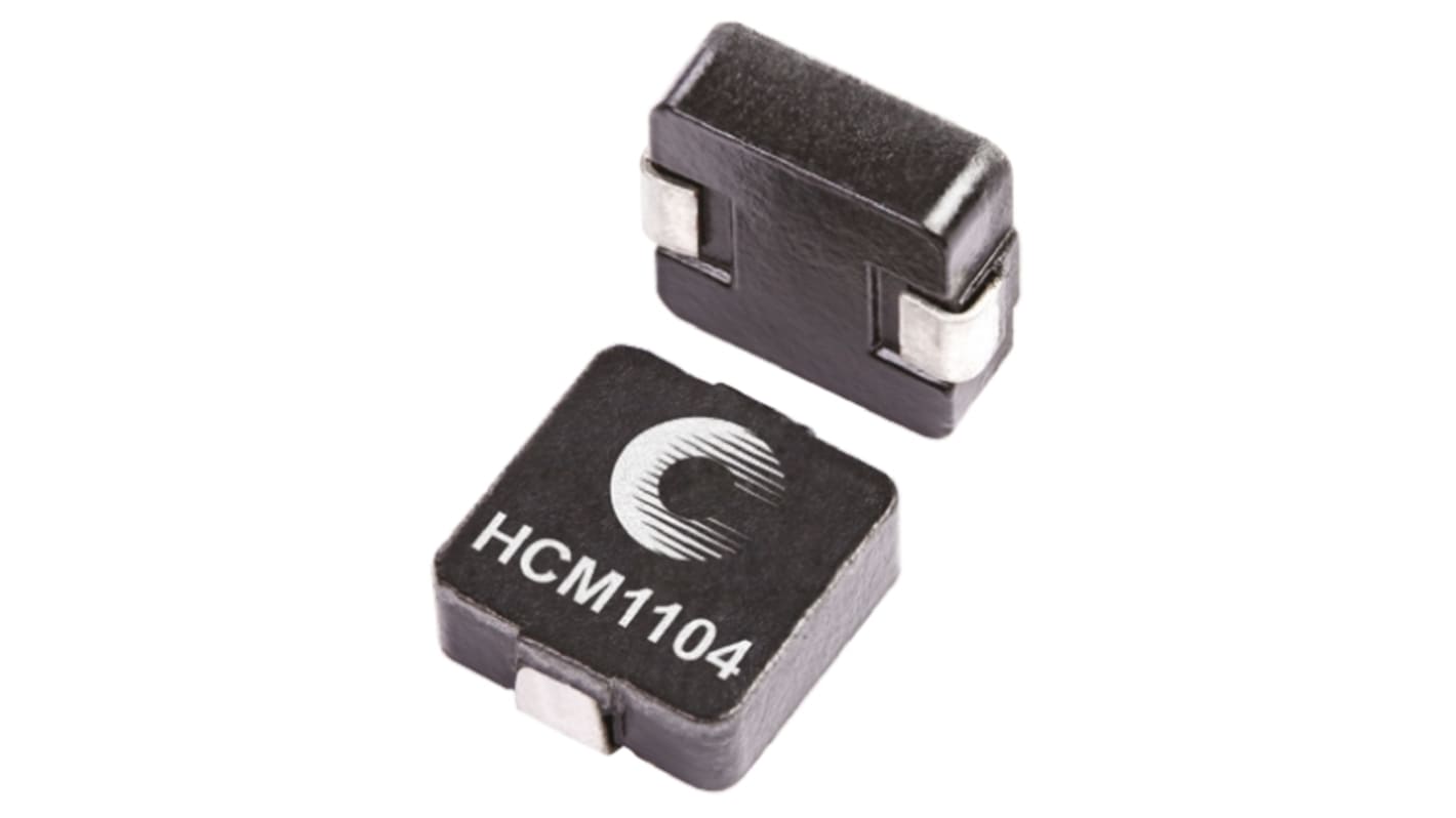 Inductor de montaje en superficie bobinado Eaton, 560 nH, ±20%, núcleo de Polvo de Hierro Compuesto, apantallado 1.104,