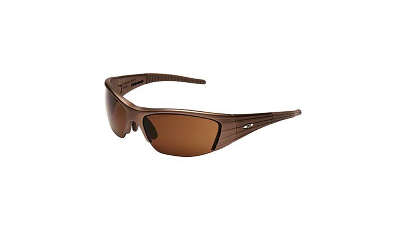 Gafas de seguridad 3M Fuel X2, color de lente Bronce, protección UV, antirrayaduras, antivaho