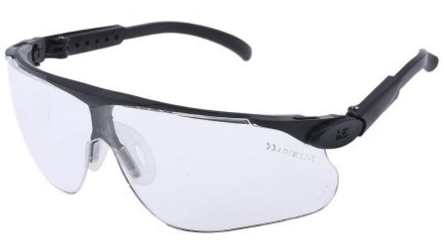 1186400000M 3M Maxim RAS UV Safety Glasses, Clear Polycarbonate Lens