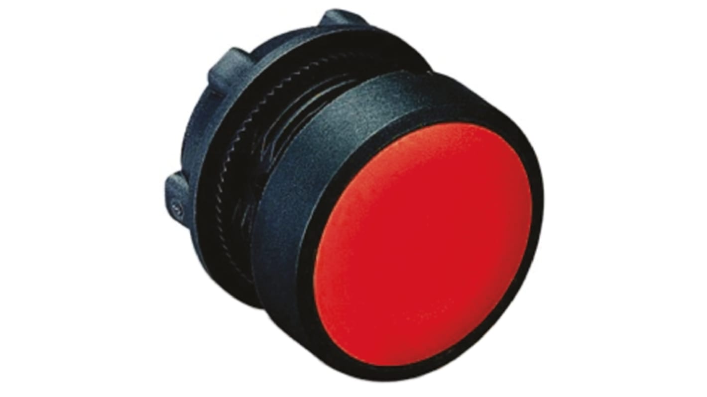 Schneider Electric Harmony XB5 Series Red Push Button Head, 22mm Cutout